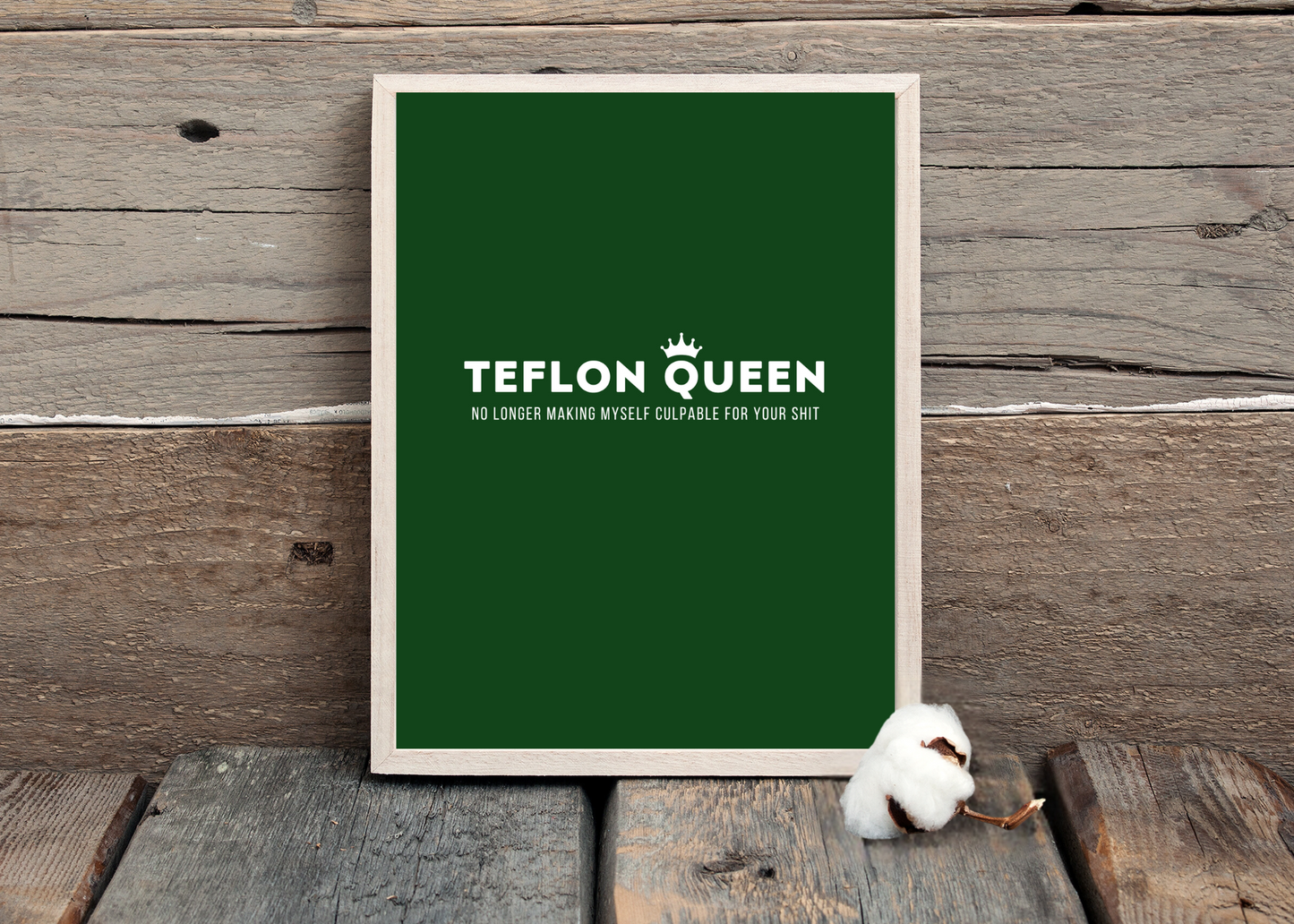 Teflon Queen Printable Quote